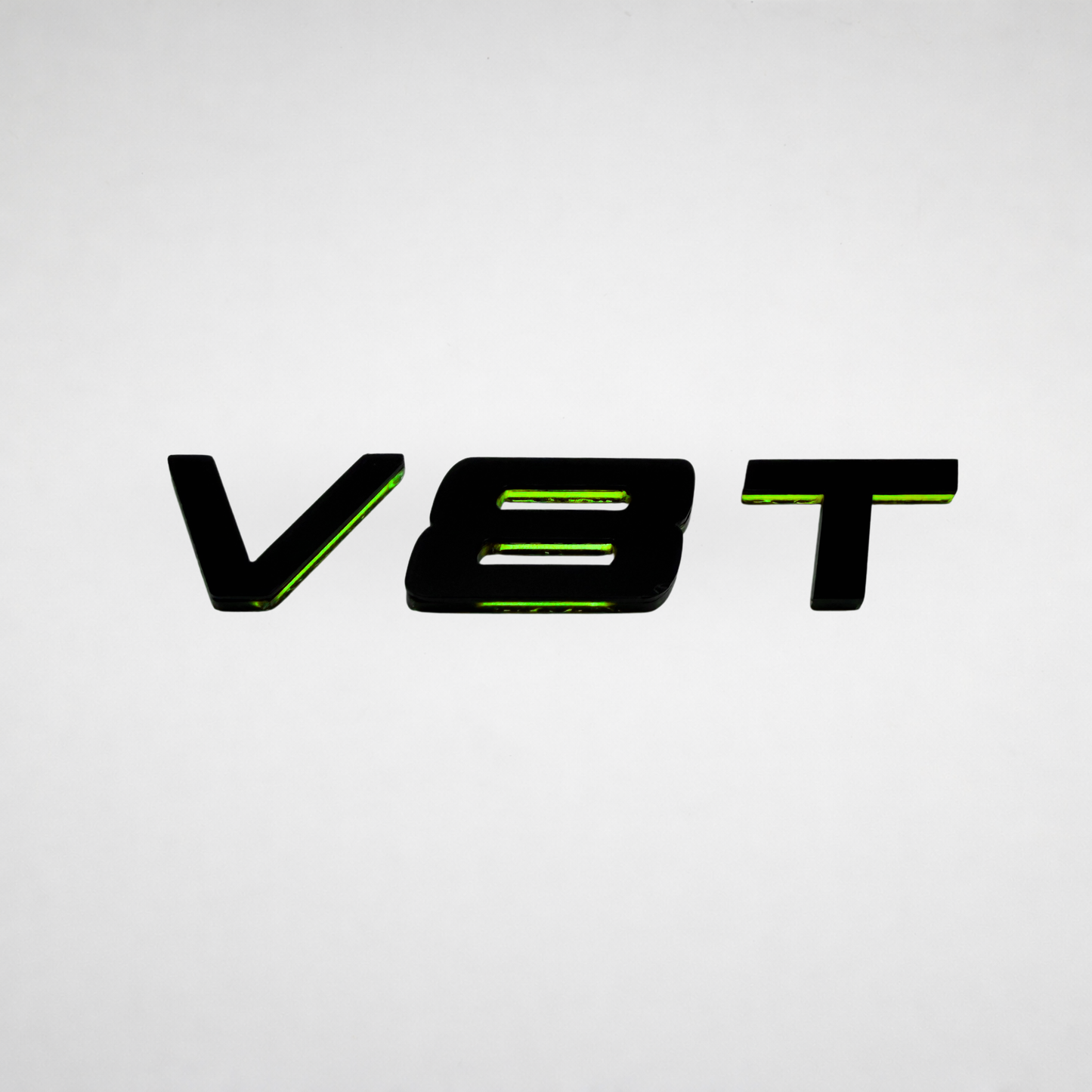Audi V8 T Badge Set