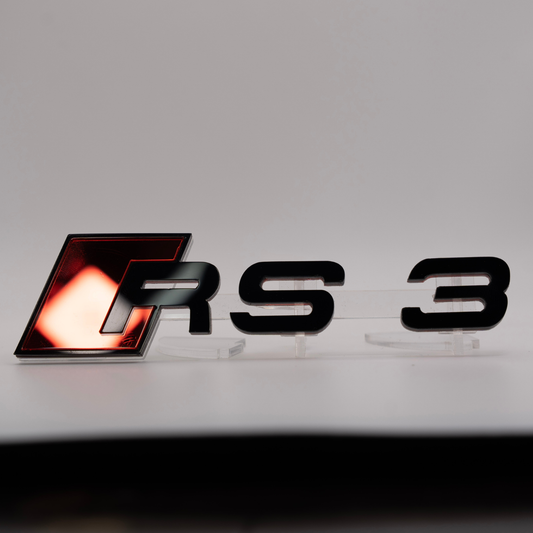 RS3 Rear Badge