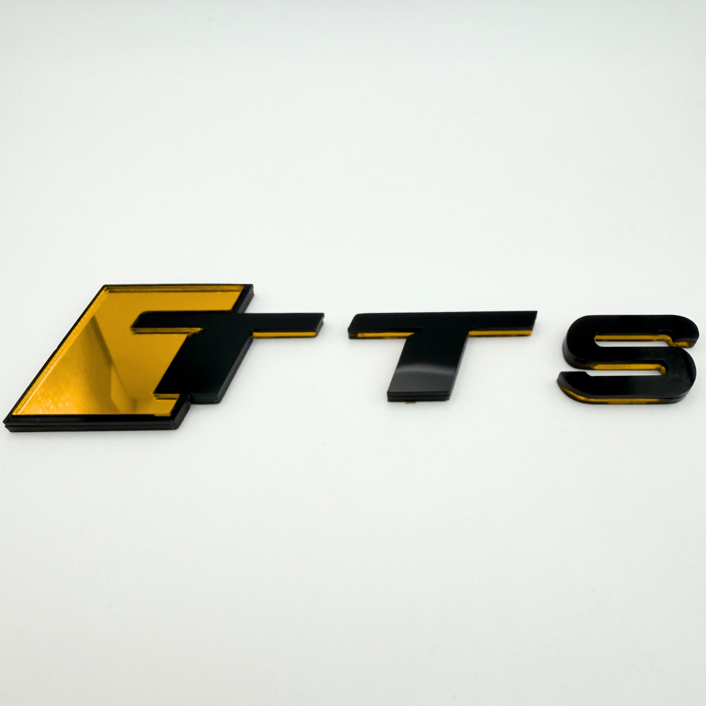 TT S Rear Badge