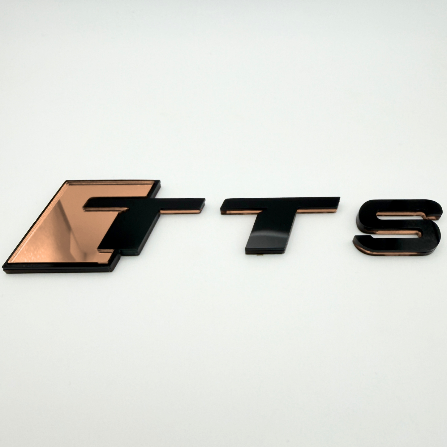TT S Rear Badge
