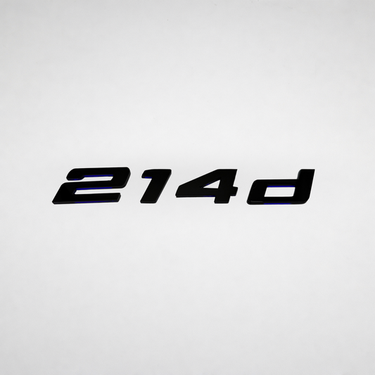 214d BMW Badge