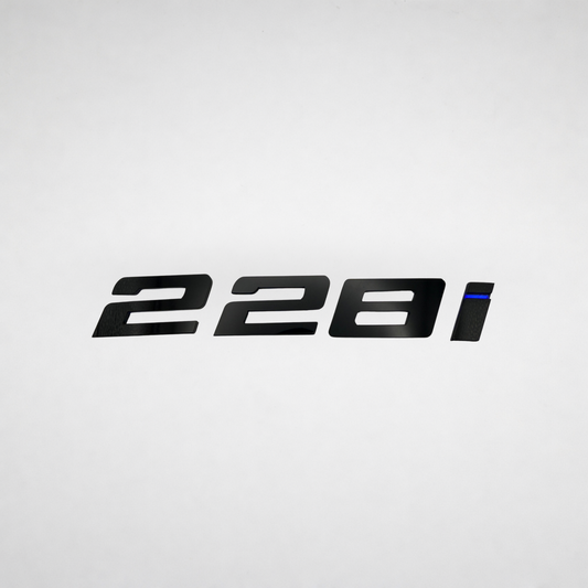 228i BMW Badge