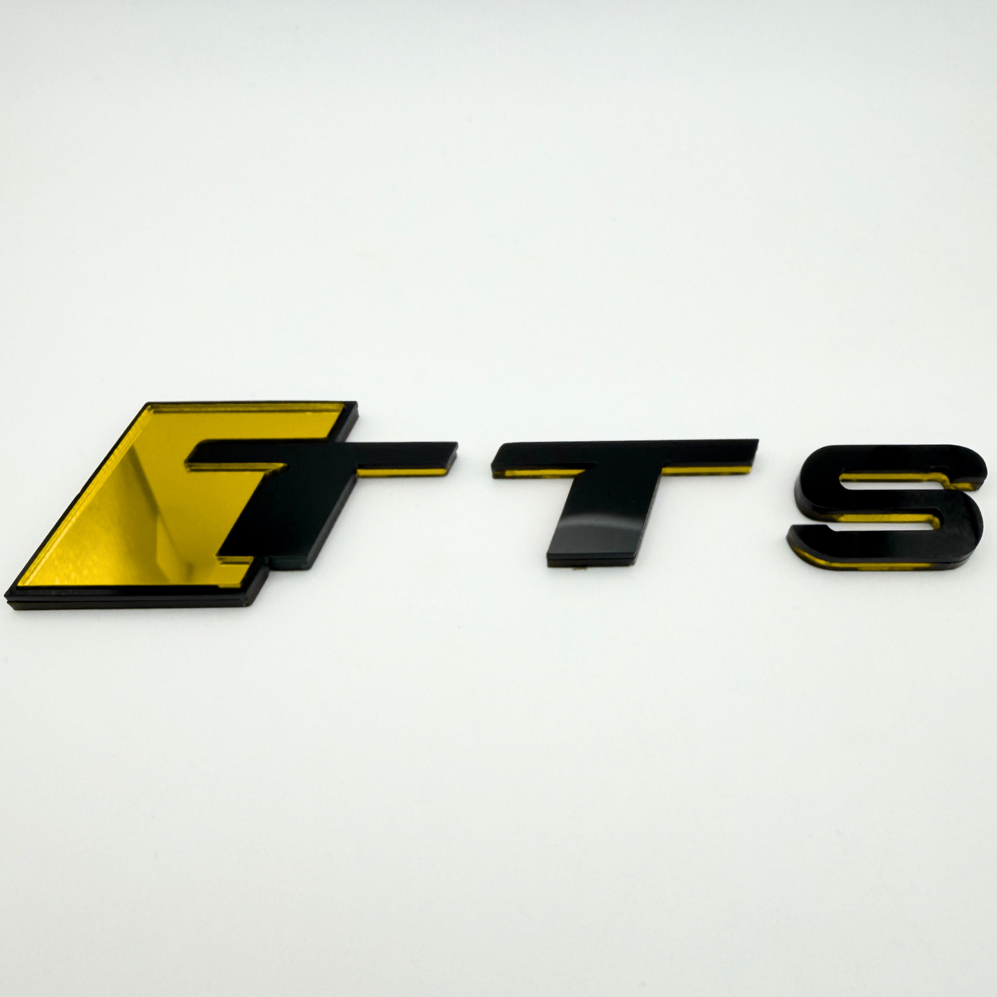 TT S Rear Badge