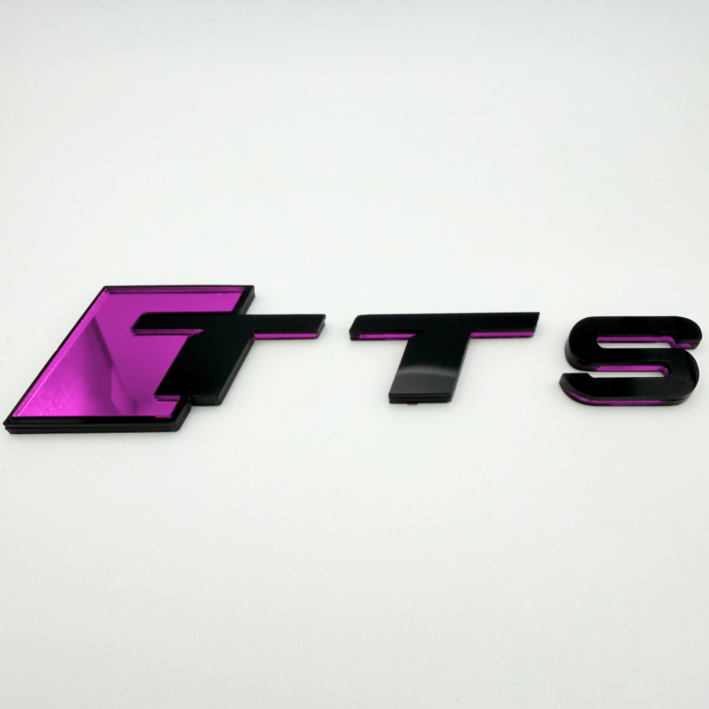 TT S Rear Badge