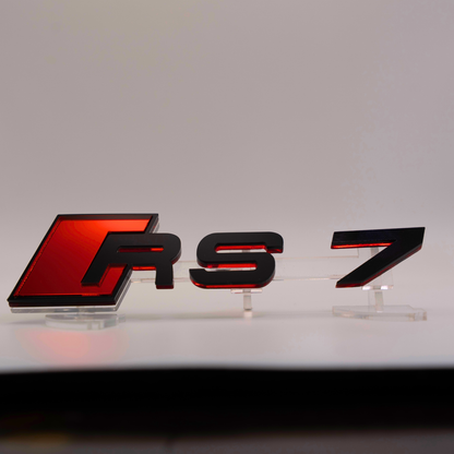 RS7 Rear Badge