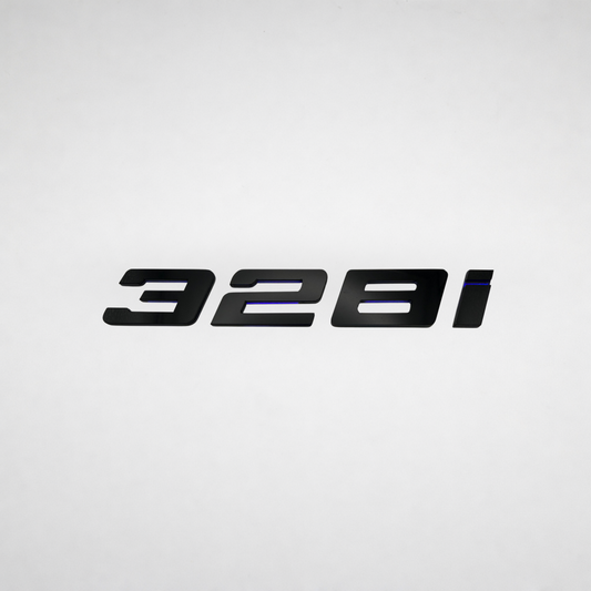 328i BMW Badge
