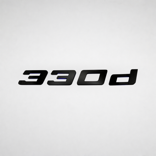 330d BMW Badge