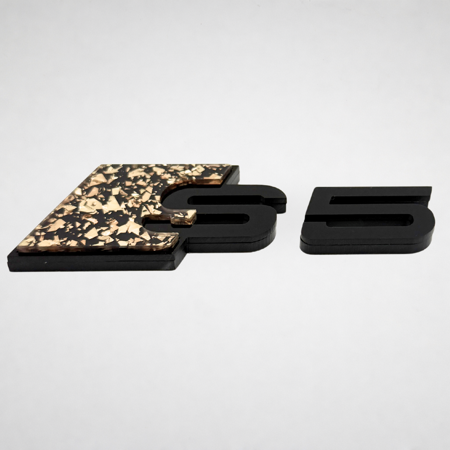 NEW AUDl Gold Flake Badge - Special Edition