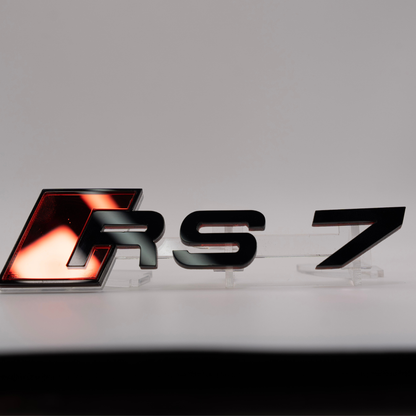RS7 Rear Badge