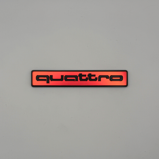 Audi Quattro Badge