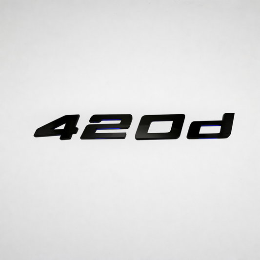 420d BMW Badge
