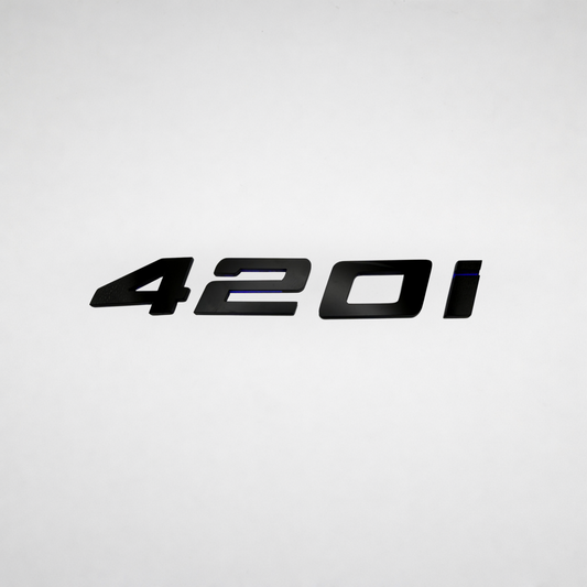 420i BMW Badge