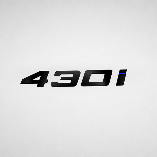 430i BMW Badge