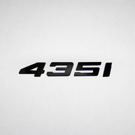 435i BMW Badge