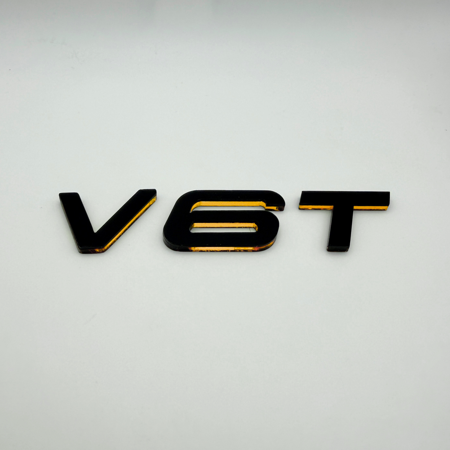 Audi V6 T Badge Set