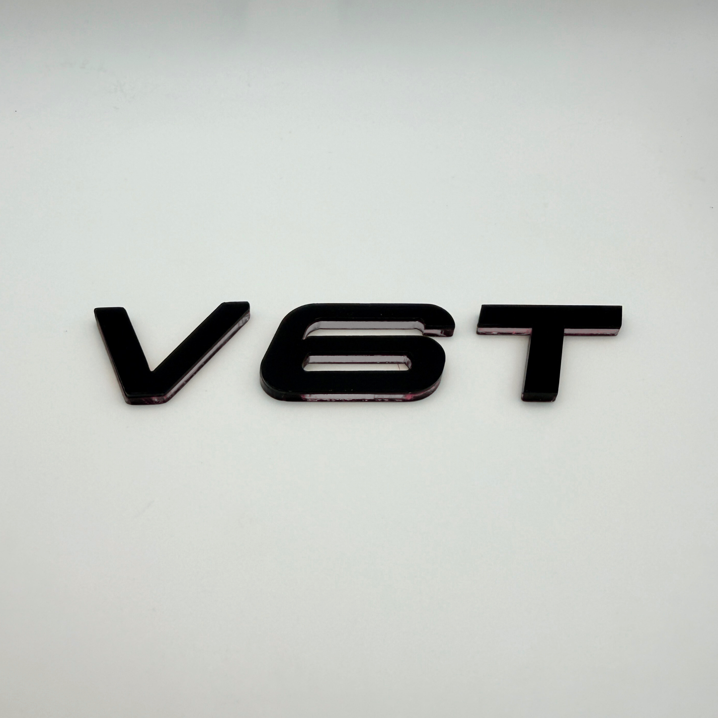 Audi V6 T Badge Set