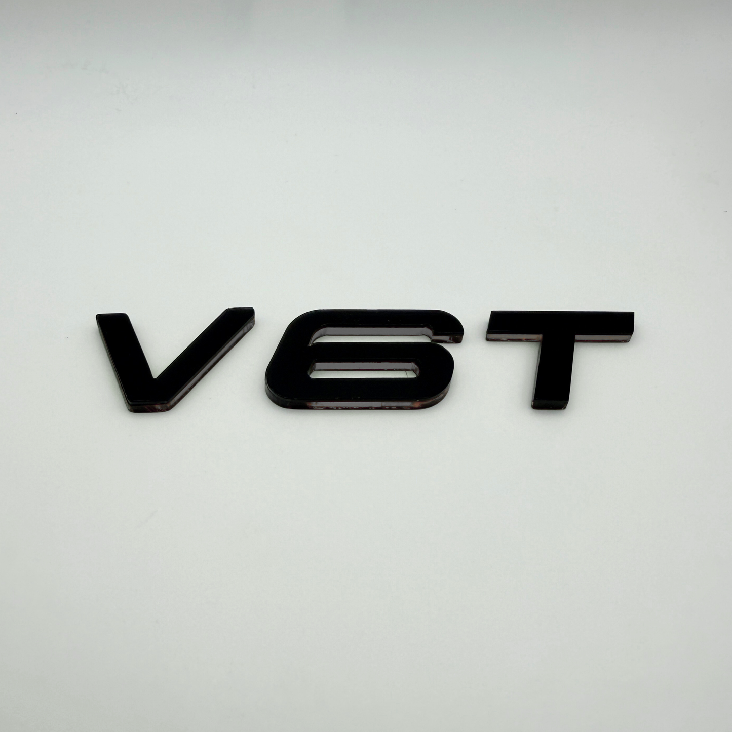 Audi V6 T Badge Set
