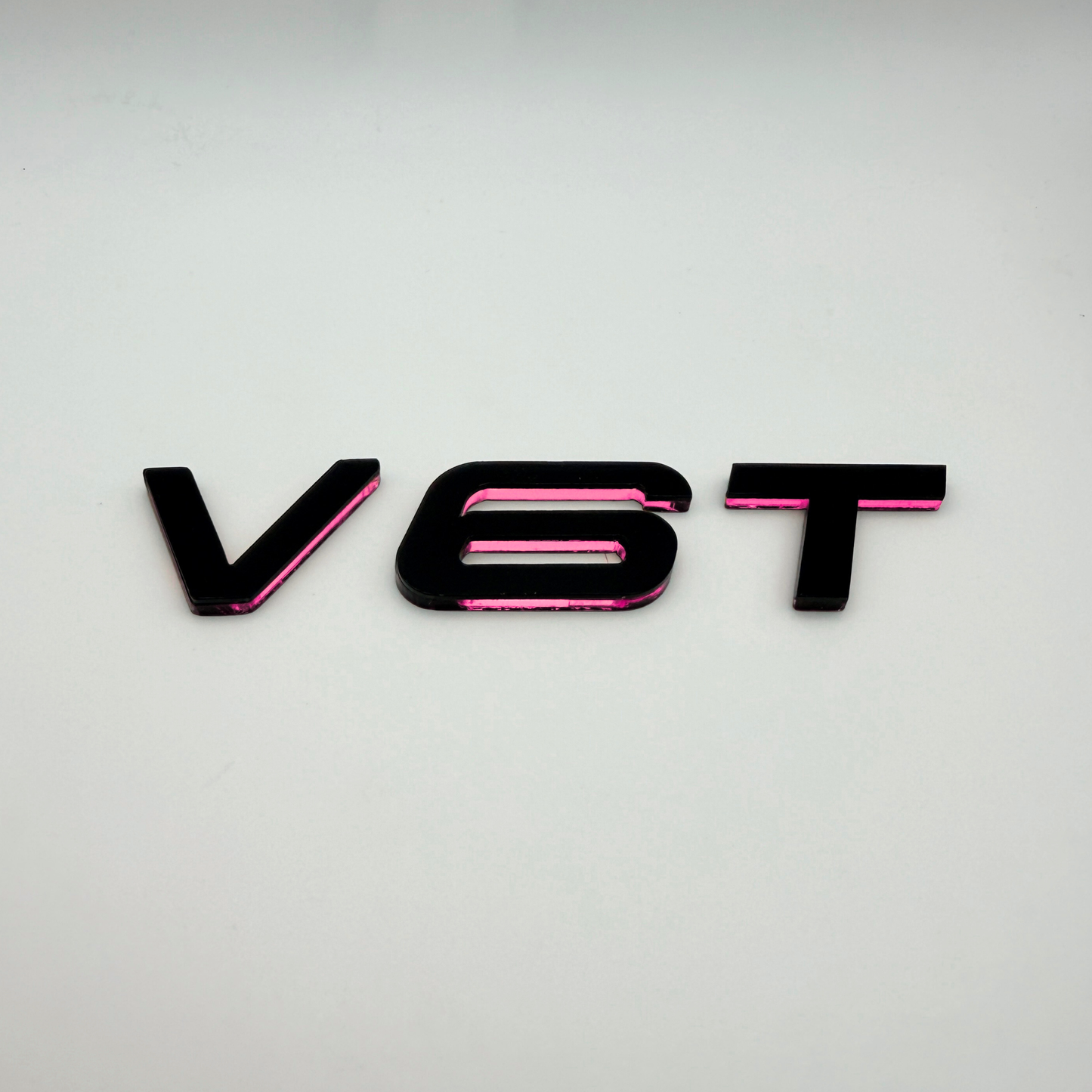 Audi V6 T Badge Set