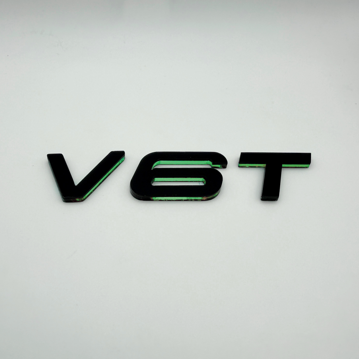 Audi V6 T Badge Set