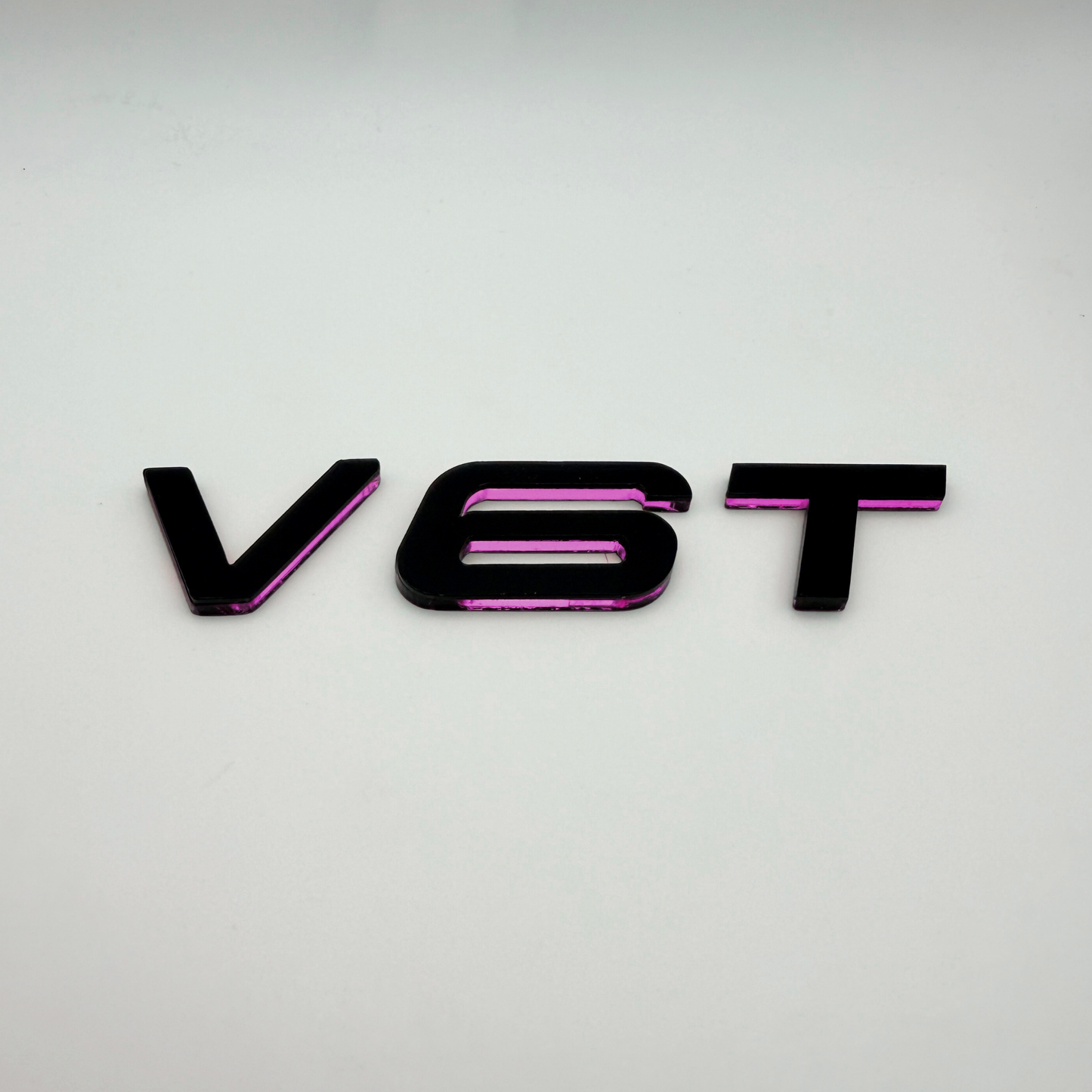 Audi V6 T Badge Set
