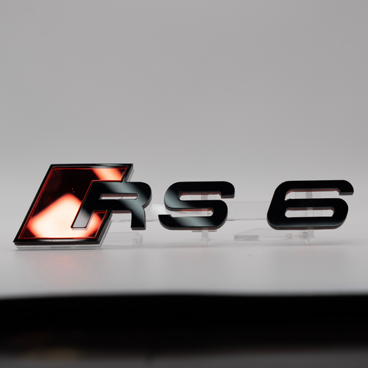 RS6 Rear Badge