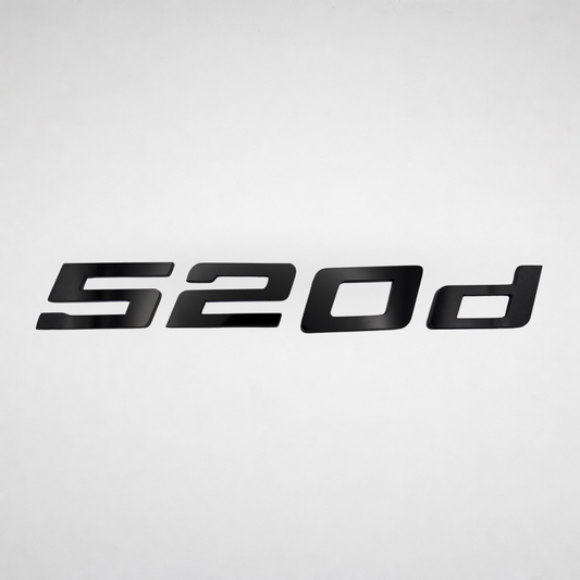 520d BMW Badge