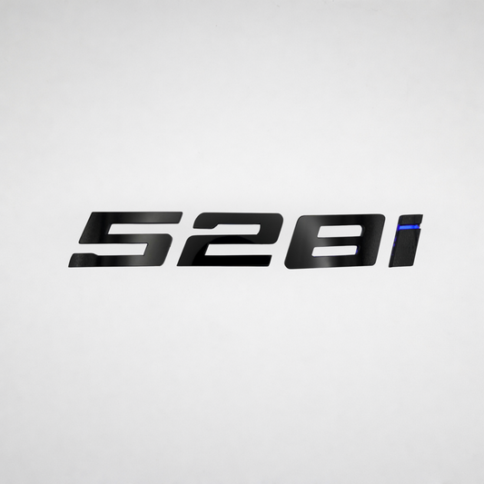 528i BMW Badge