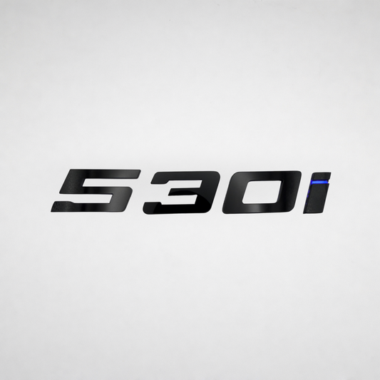 530i BMW Badge