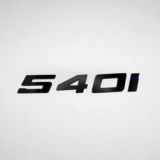 540i BMW Badge