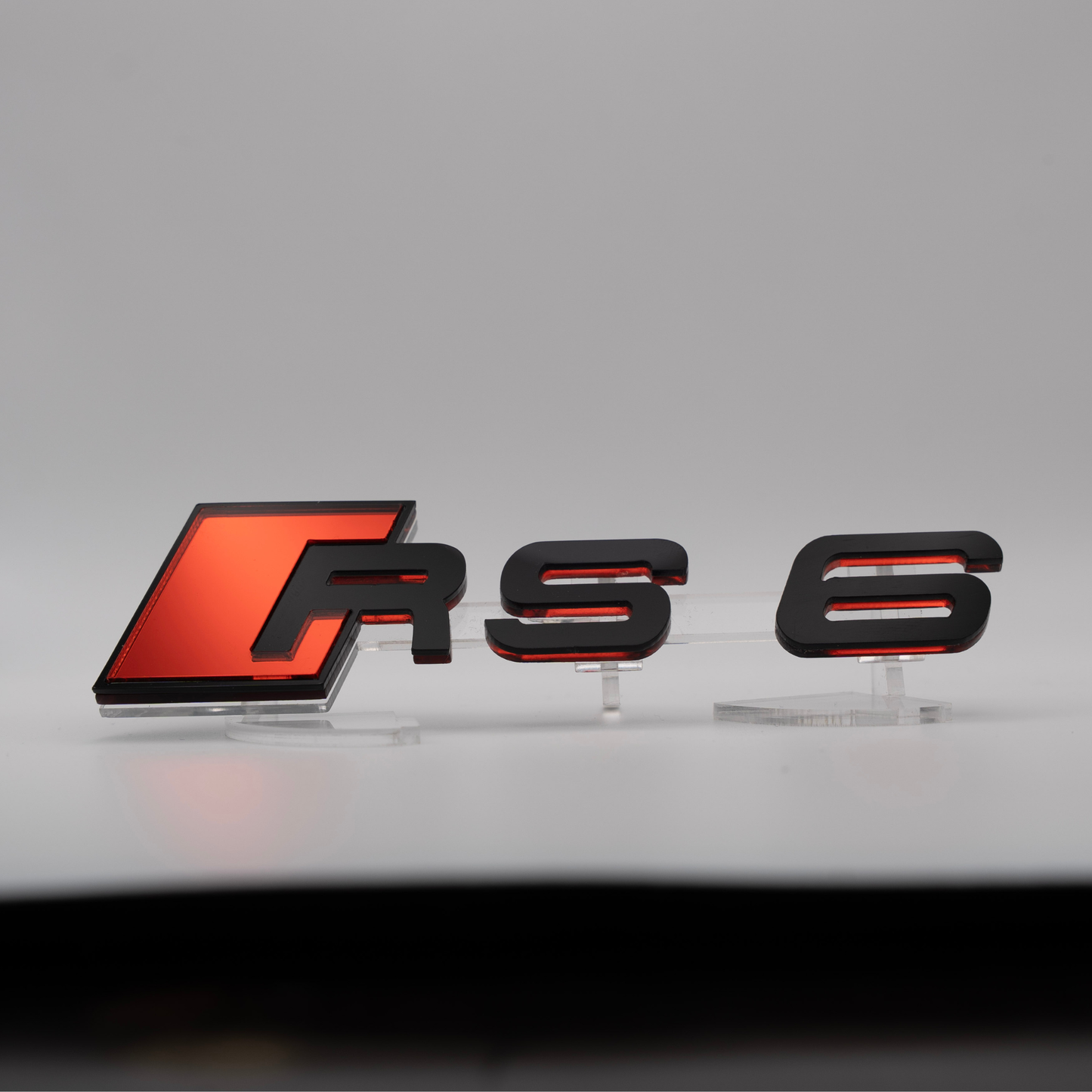 RS6 Rear Badge