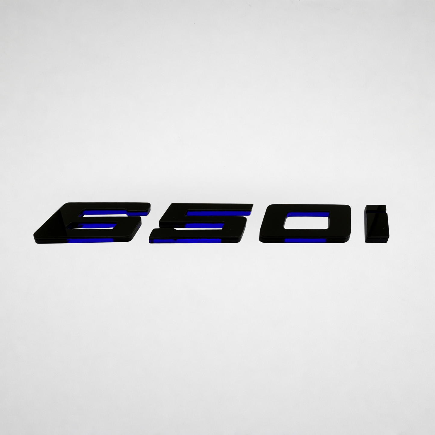 650i BMW Badge