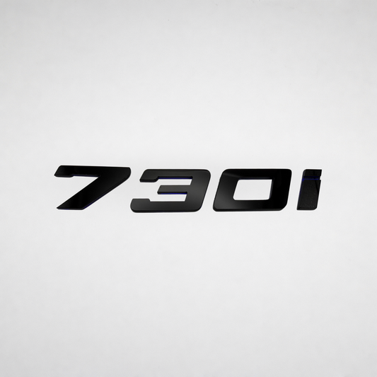 730i BMW Badge