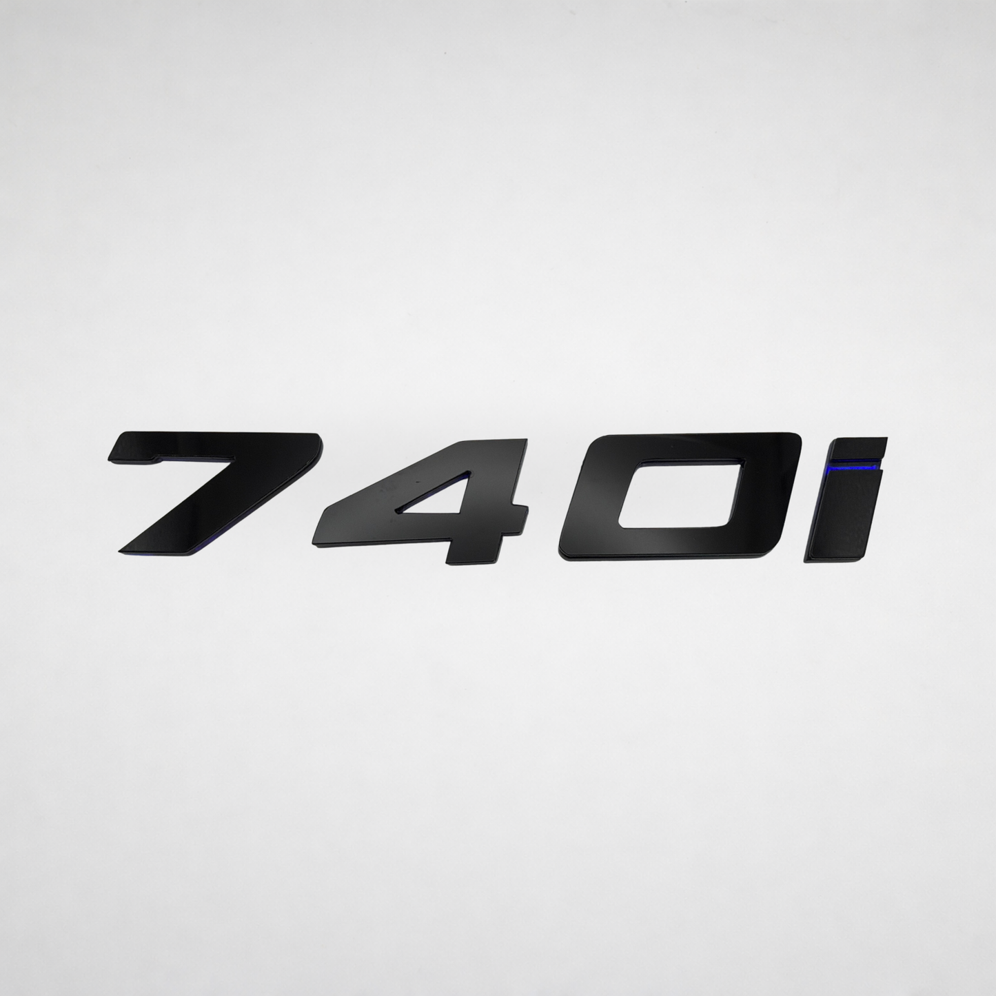 740i BMW Badge
