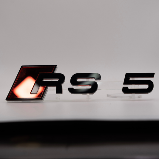 RS5 Rear Badge