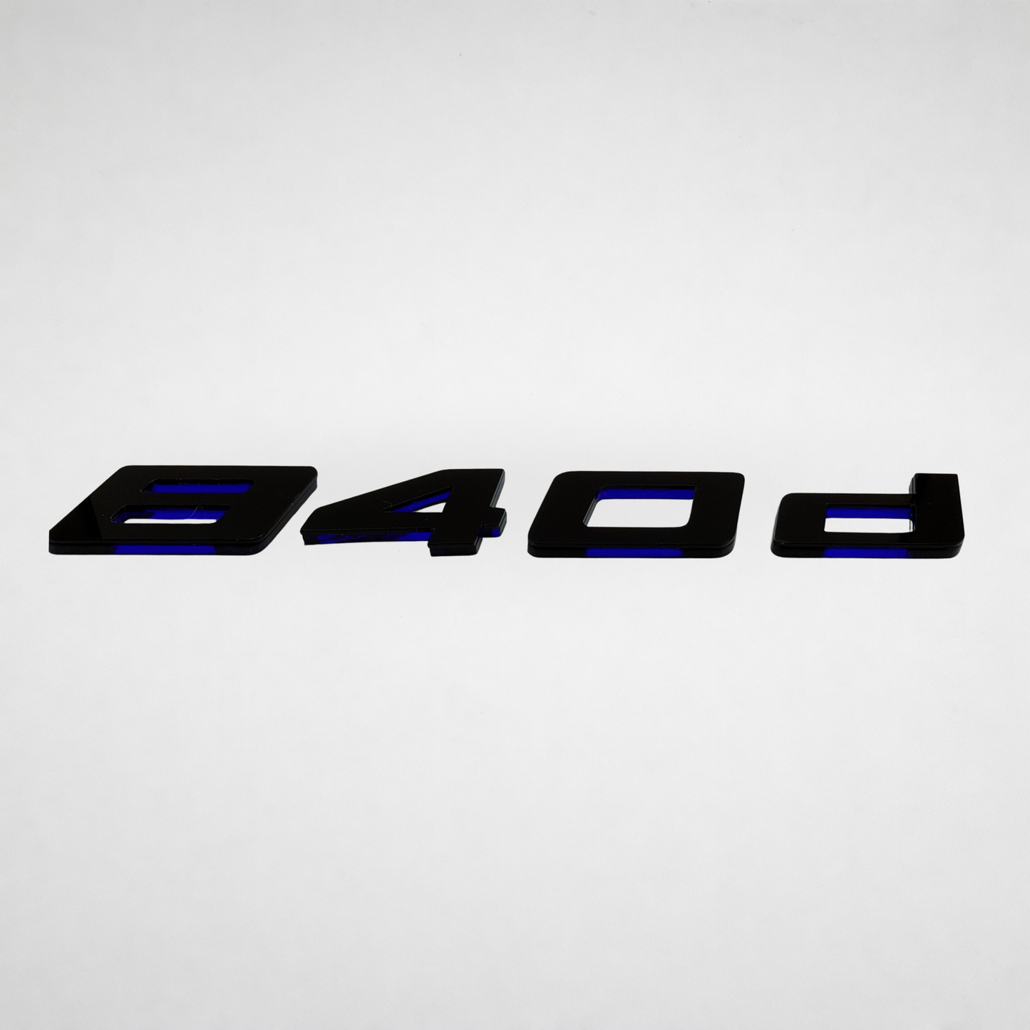 840d BMW Badge