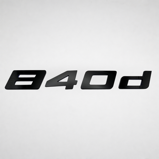 840d BMW Badge