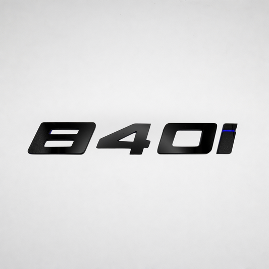 840i BMW Badge