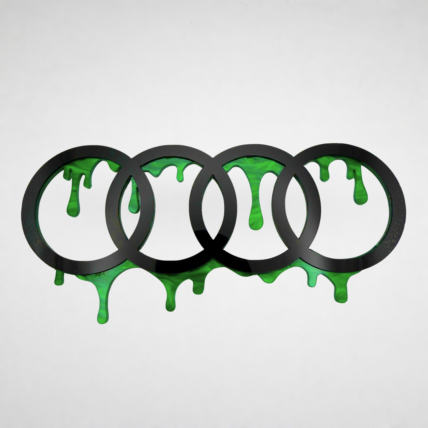 AUDl Rings Dripping (For rear of car)