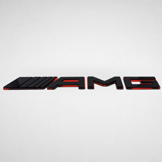AMG Brabus Rear Badge - Offset Version