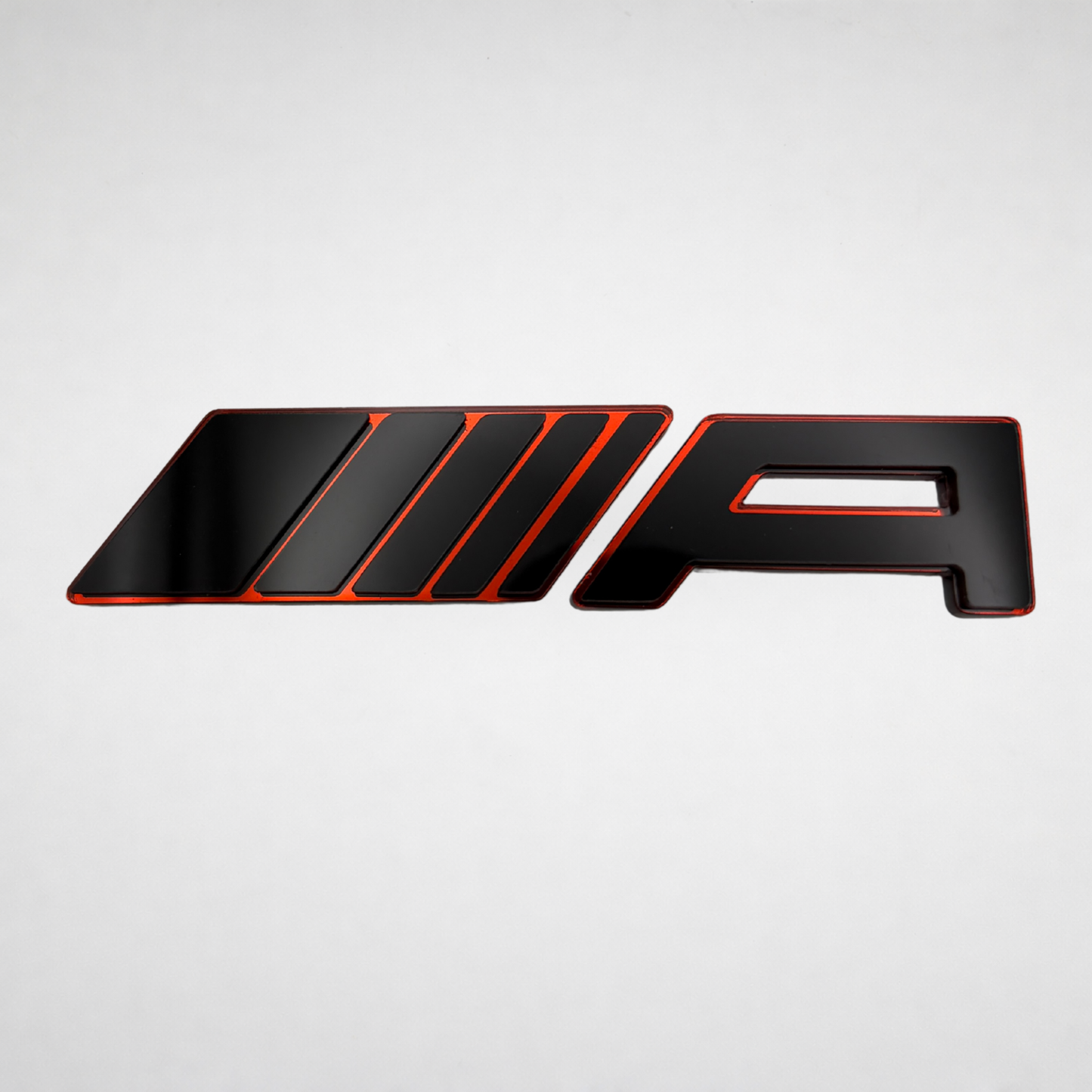 AMG Brabus Rear Badge - Offset Version