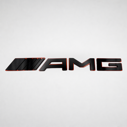 AMG Brabus Rear Badge - Offset Version