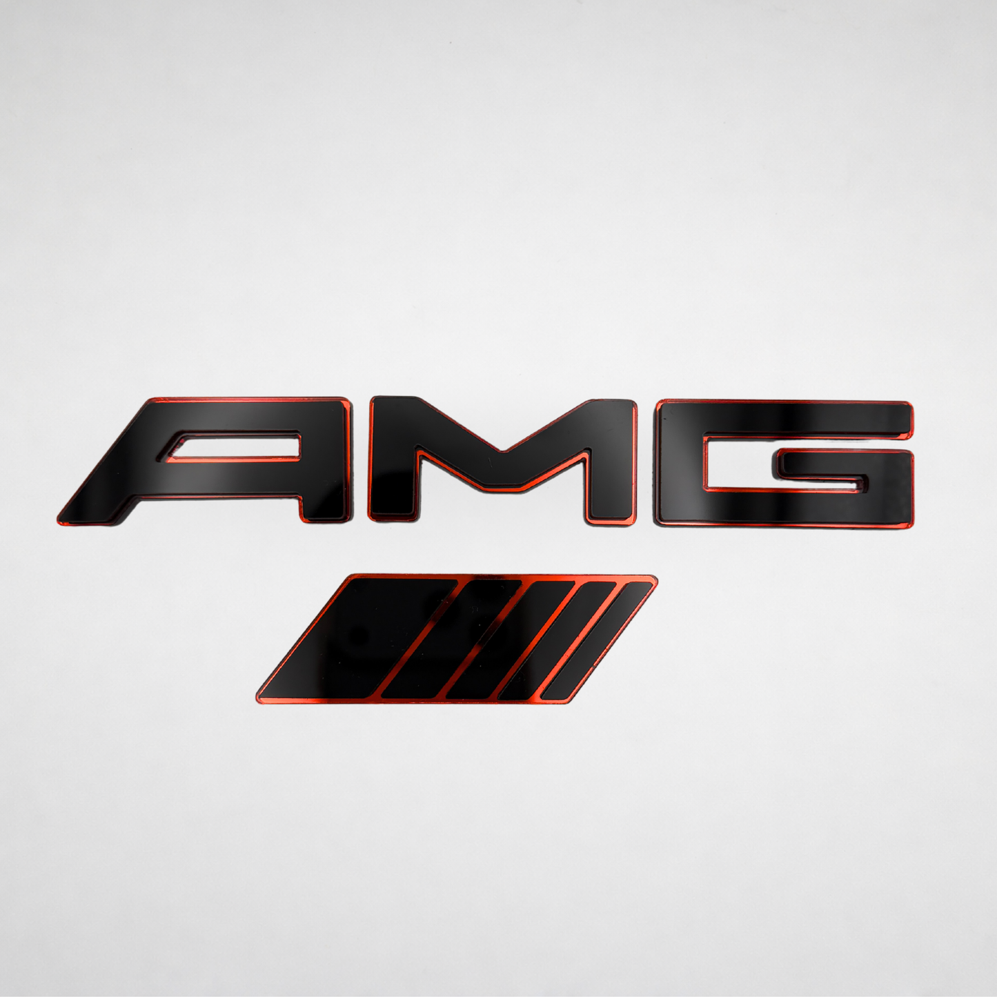 AMG Brabus Rear Badge - Offset Version