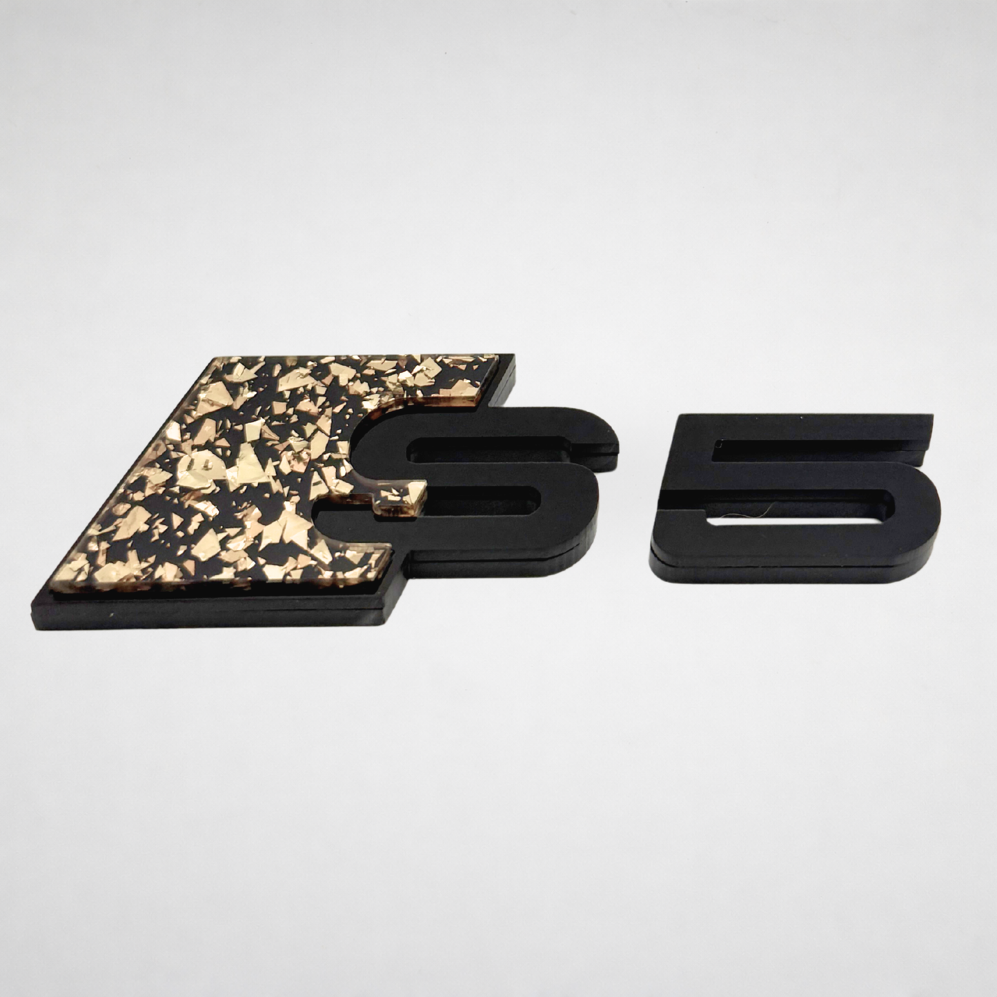 NEW AUDl Gold Flake Badge - Special Edition