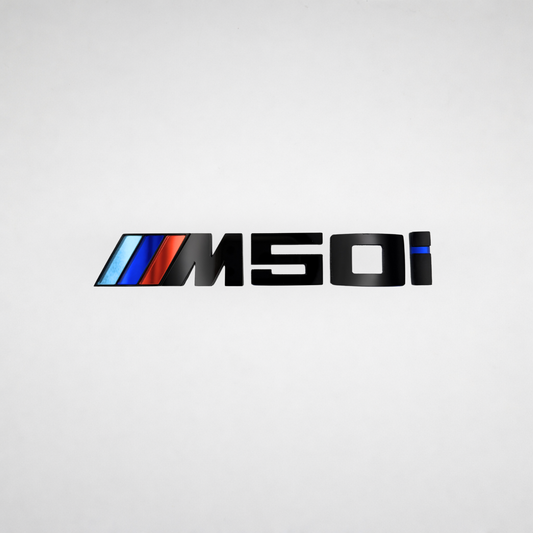 M50i BMW Badge