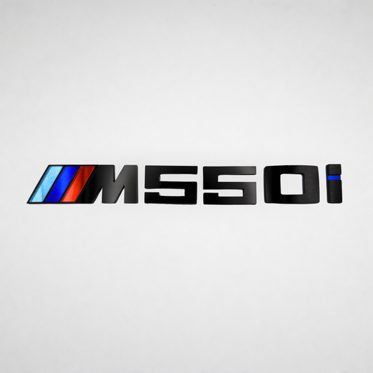 M550i BMW Badge