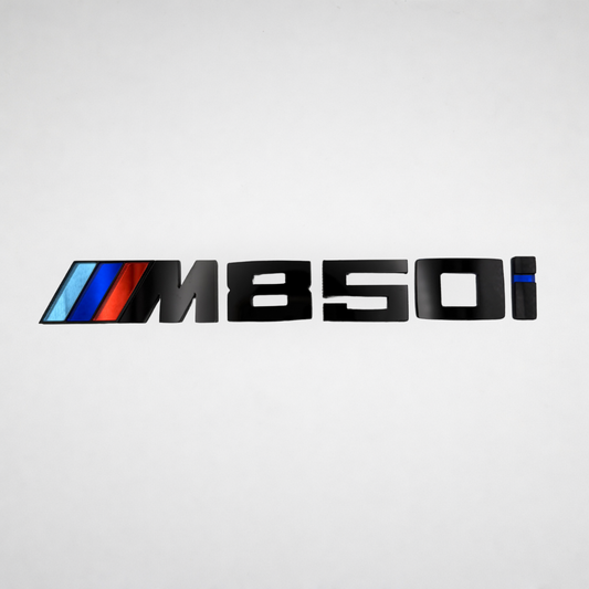 M850i BMW Badge