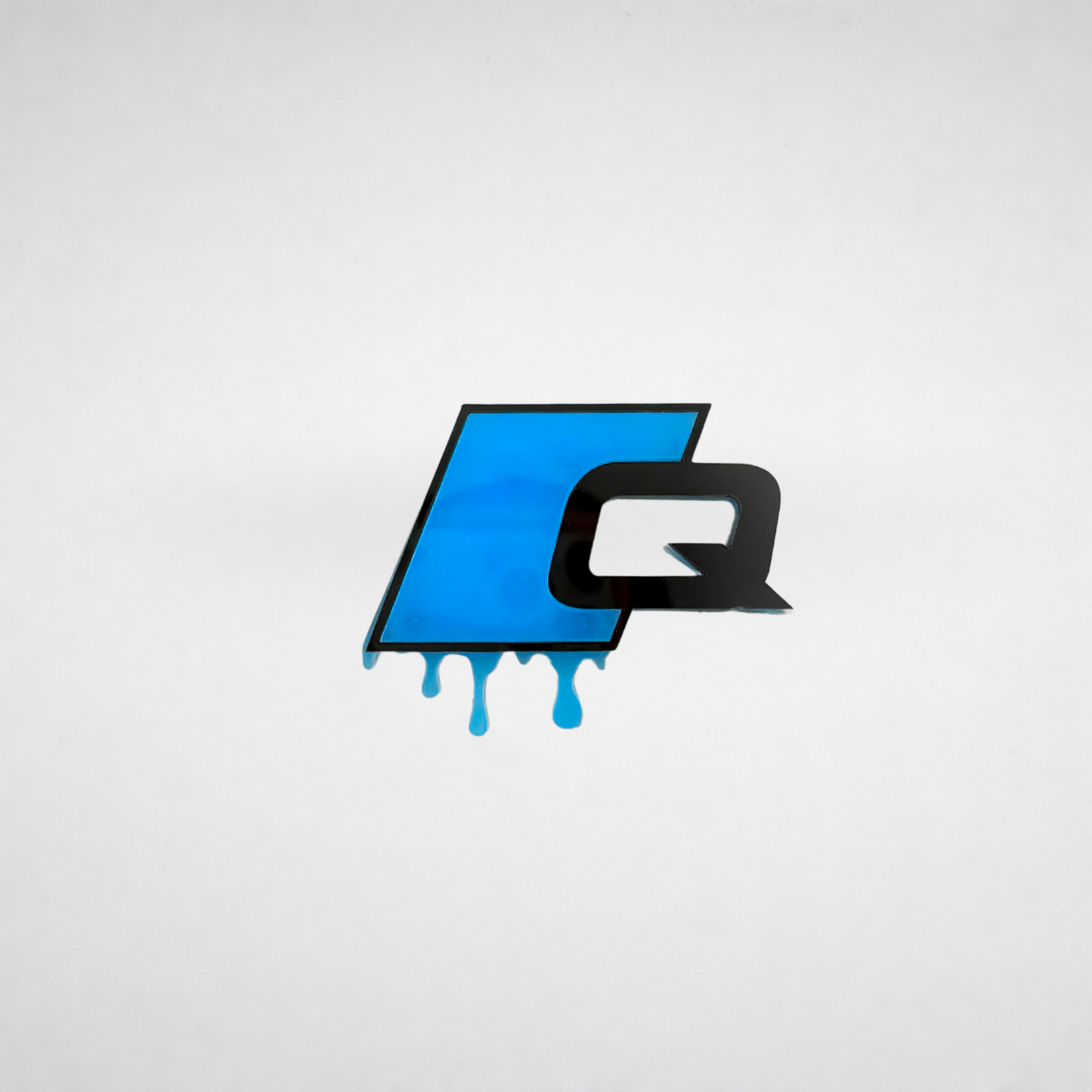 Audi Q Badge - Glowing (With Number)