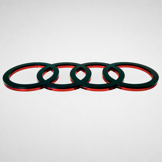 AUDl Rings (For rear of car)