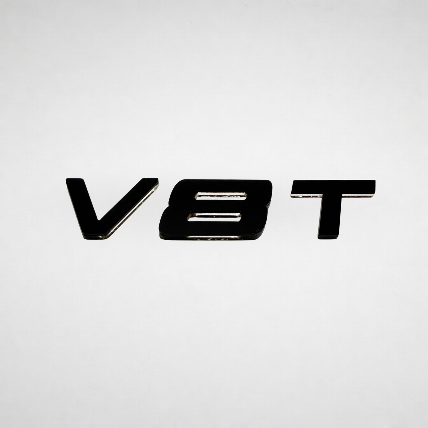 Audi V8 T Badge Set
