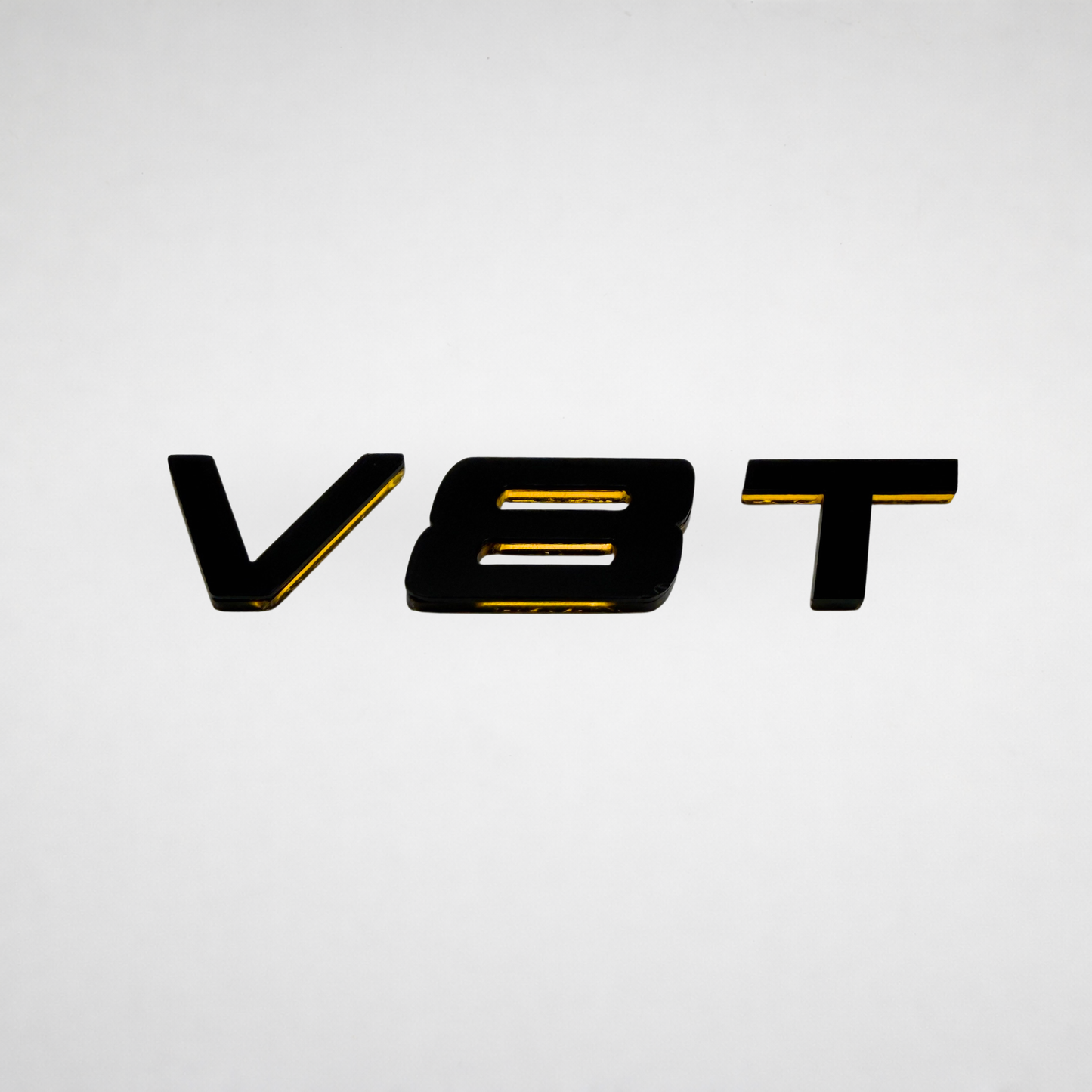 Audi V8 T Badge Set